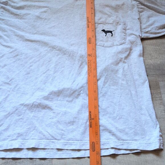 Victoria 's Secret PINK Dog Long Sleeve T-SHIRT Size Large L Grey - Picture 5 of 7